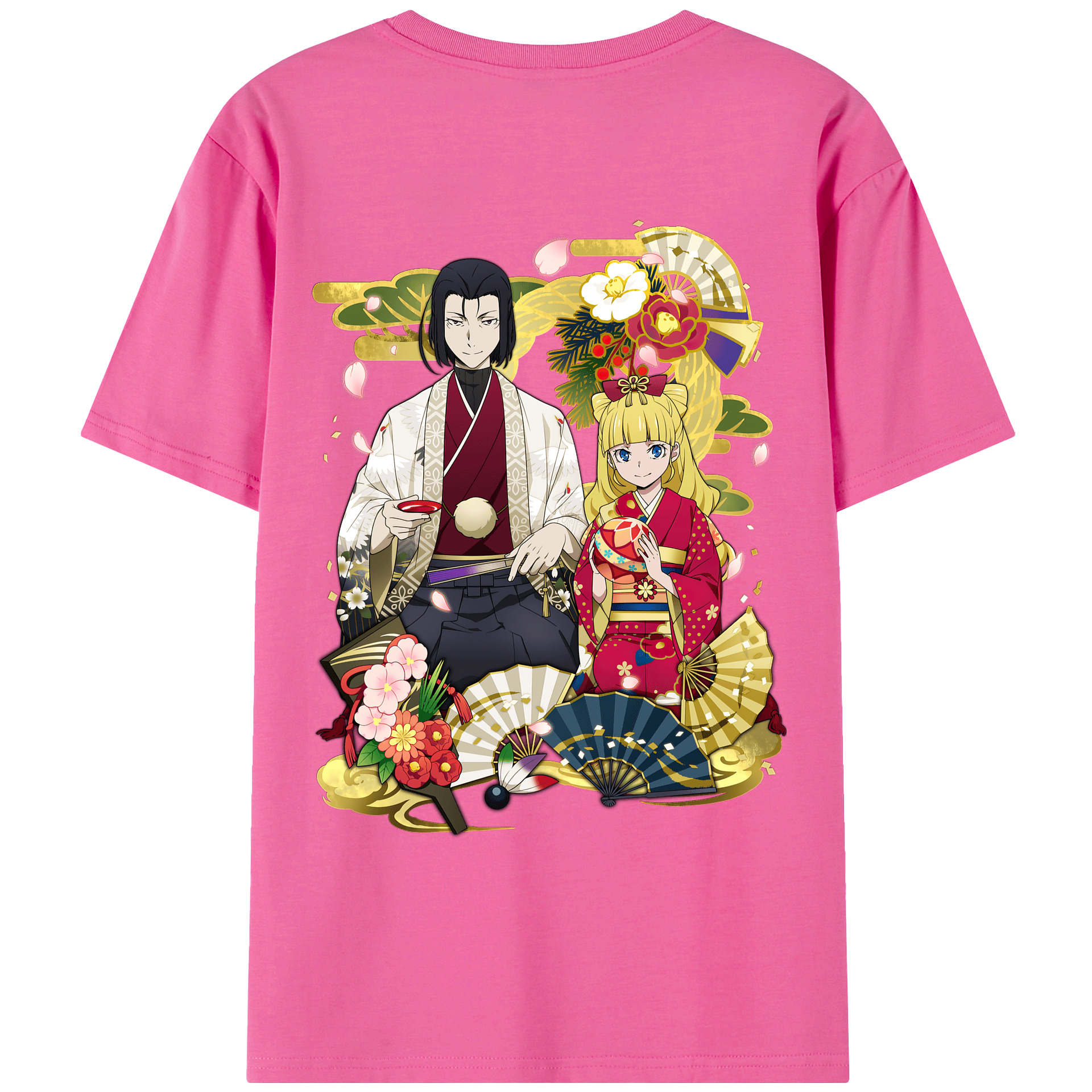 （画像用） 文豪ストレイドッグス Bungo Stray Dogs レディース半袖Tシャツ(バックプリント)